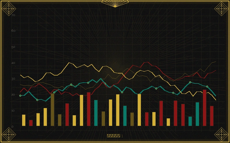 体育彩票七星彩各星位独立走势分析图